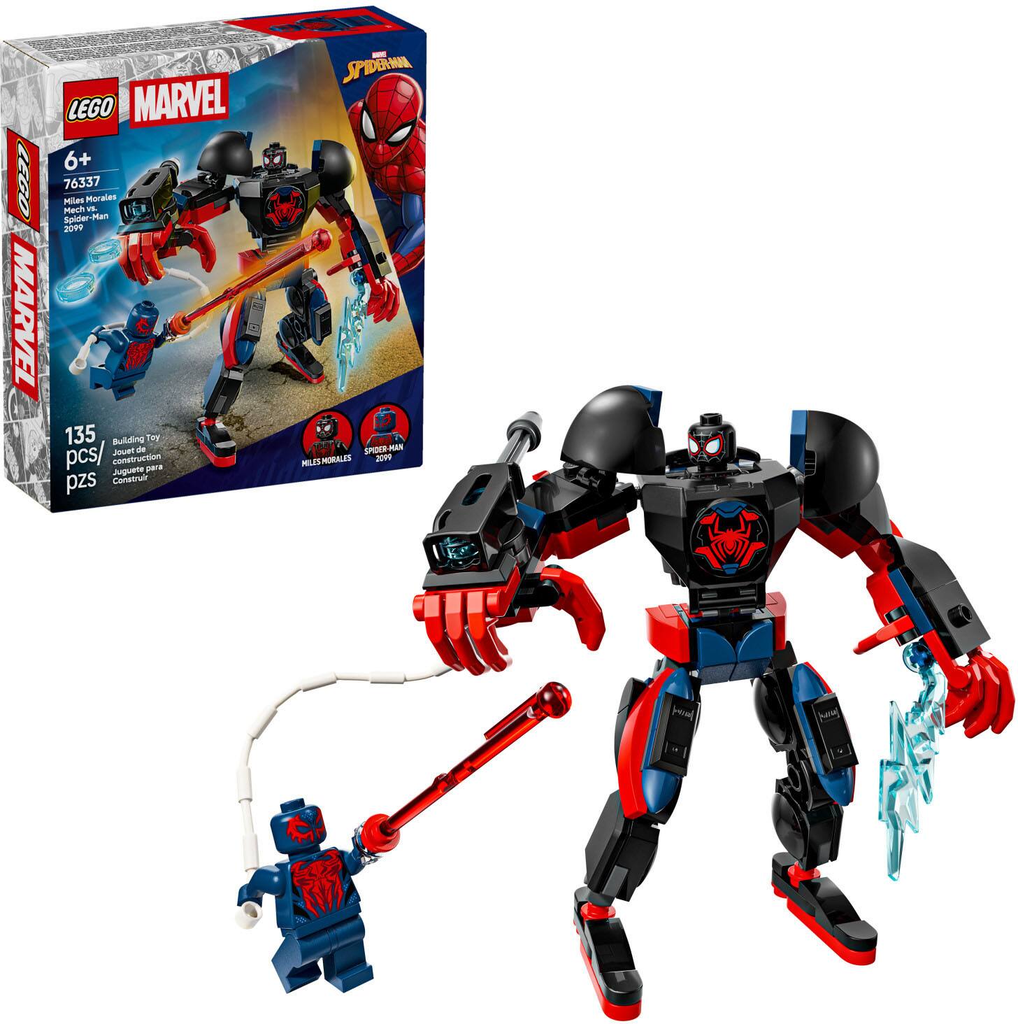 Marvel Miles Morales Mech vs. Spider-Man 2099 - 76337