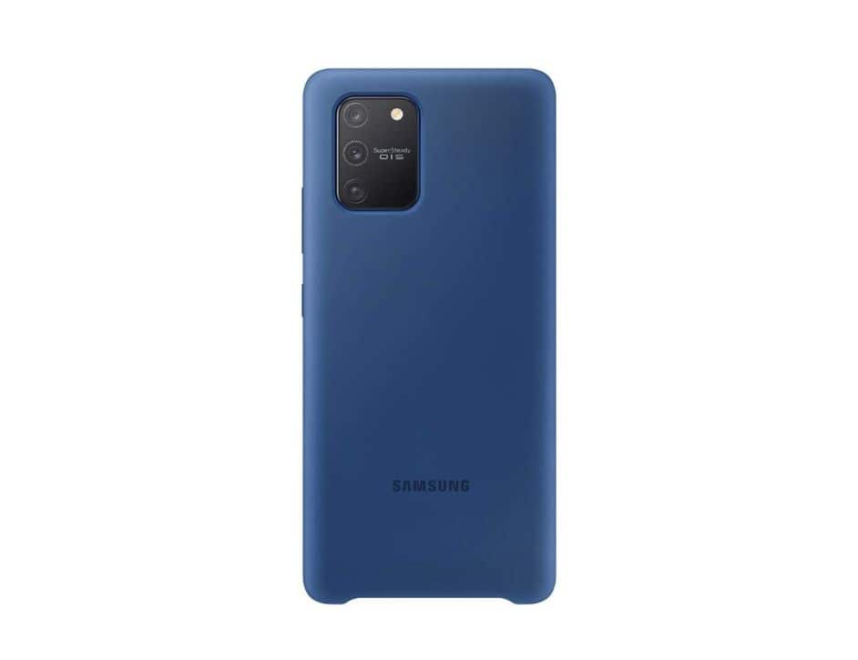 Samsung - Galaxy S10 Lite Silicone Cover I Color: - Blue