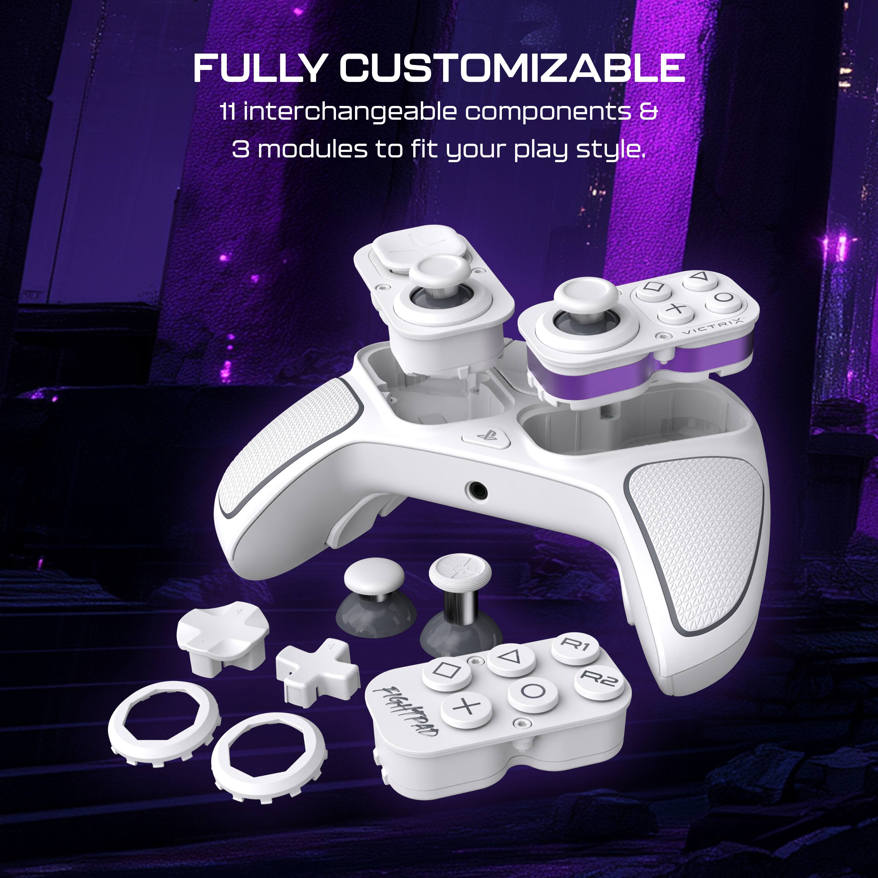 FULLY CUSTOMIZABLE  
11 interchangeable components & 3 modules to fit your play style.