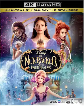 Front. The Nutcracker and the Four Realms - 4K Blu-Ray.