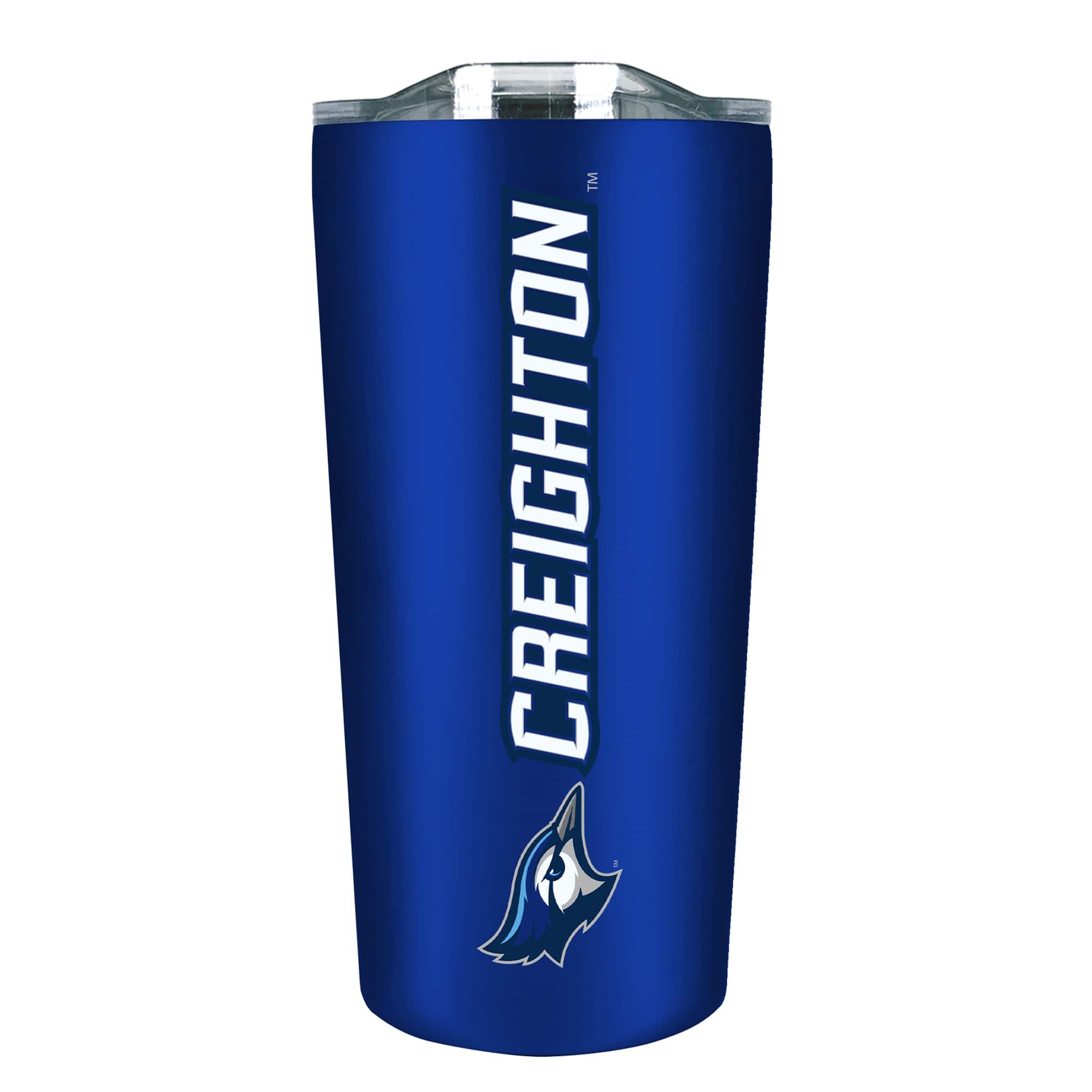 The Fanatic Group - Creighton Bluejays 18oz. Stainless Steel Soft Touch Tumbler - Multicolor