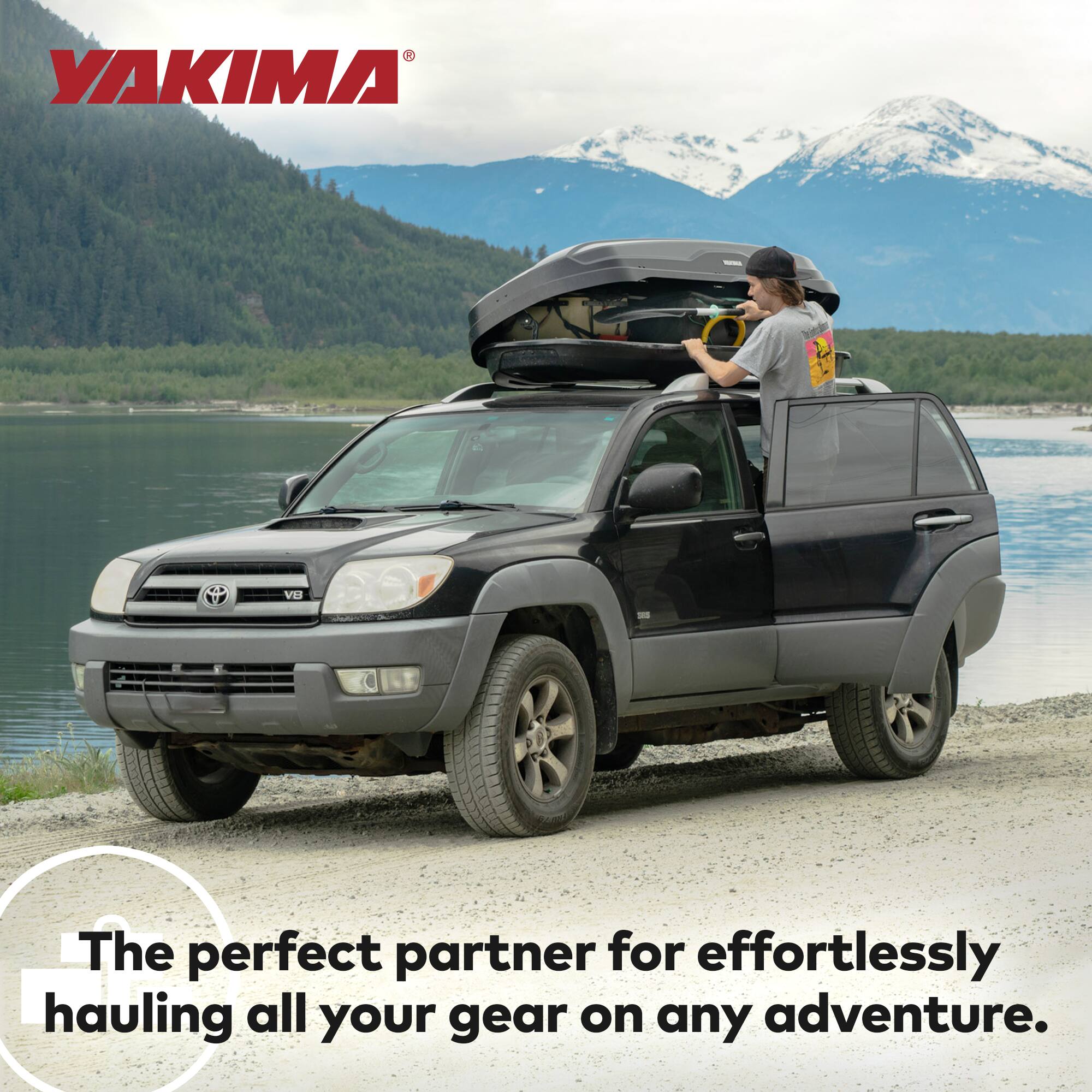 YAKIMA®

The perfect partner for effortlessly hauling all your gear on any adventure.