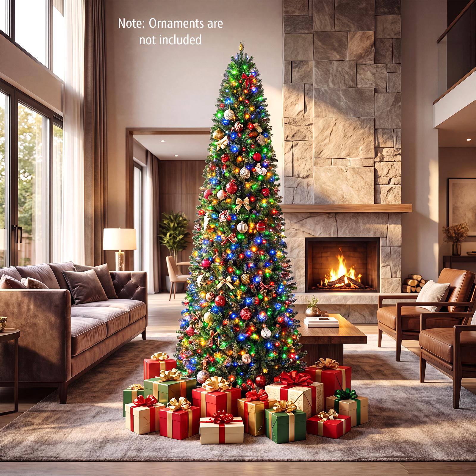 Note: Ornaments are not included