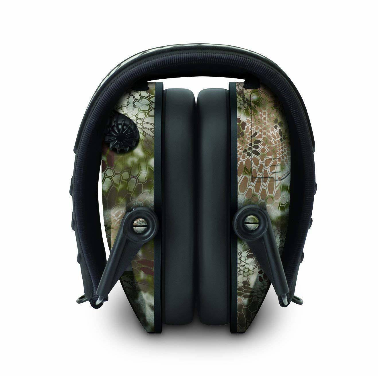 Back. Walkers - Walkers Game Ear Razor Muffs (Kryptek CAmo) with Protective Case - Kryptek Camo.