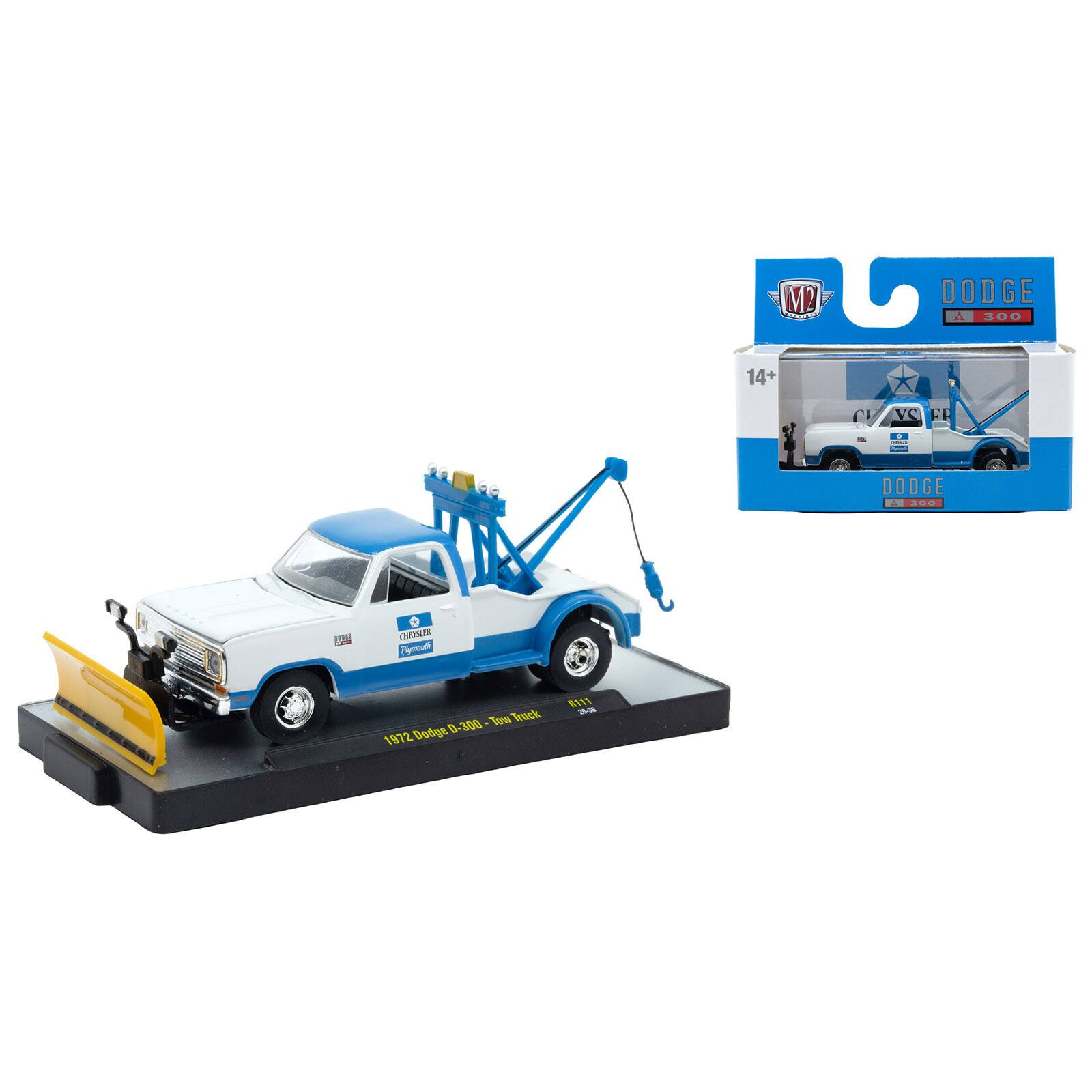 Carbohydrate MP PARIST  
DODGE A 300  
14+  
CI  
VC  
FR  
4  
Apred  
DODGE A 300  
PARSE  
CHINYLER Plymouth  
Tow Truck Dodge D-300 1972  
R111 75-36