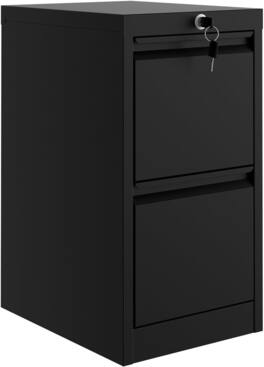 Acekool - 2-Drawer File Cabinet, with Lock and Key