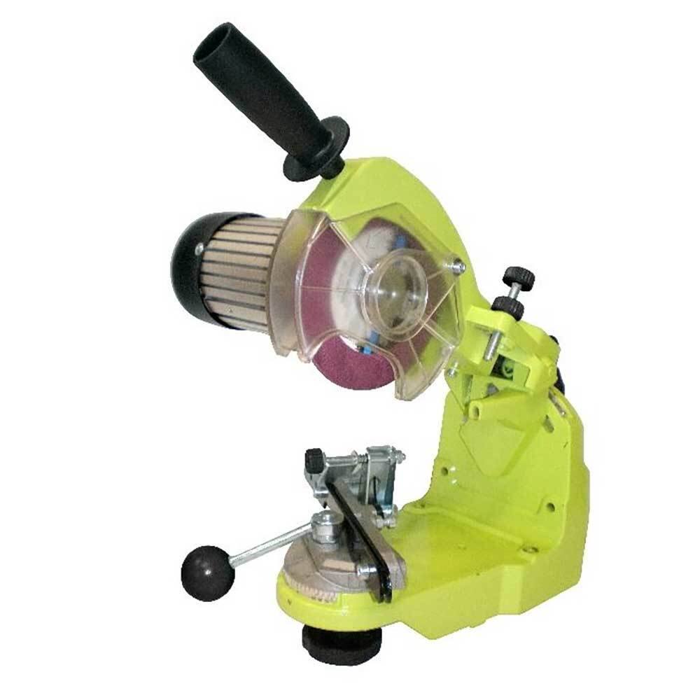 Front. Timber Tuff - Timber Tuff CS-BWM Upright Bench Wall Mount Electric Chain Saw Sharpener Grinder - Green.