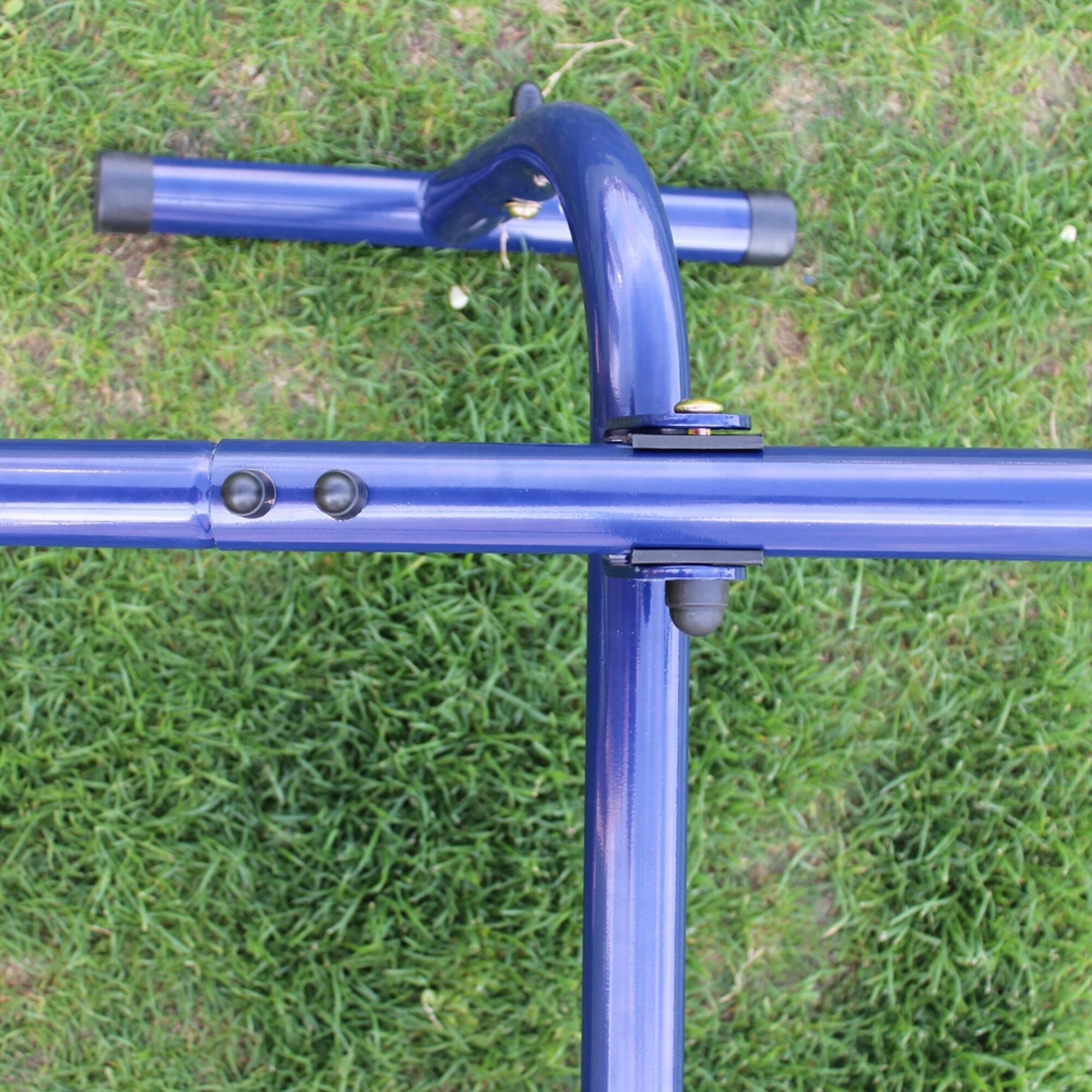 Alt View 4. ELEMENT ACE - Heavy-Duty Steel Swing Set with Slide for Outdoor Playground Fun and Recreation.