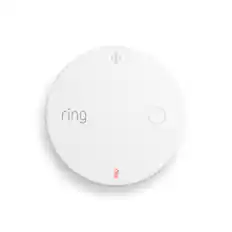 Front. Ring - Temperature & Humidity Sensor –Help protect against mold, on Amazon Sidewalk, no base station needed - White.