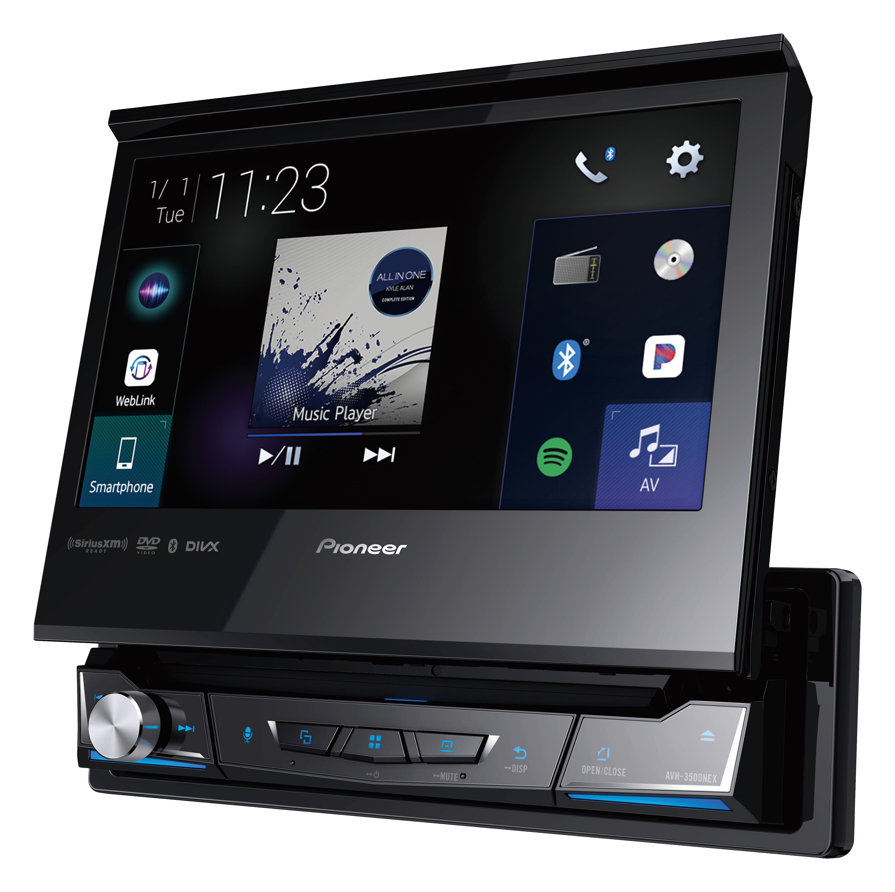 Pioneer AVH 3500NEX Single DIN 7