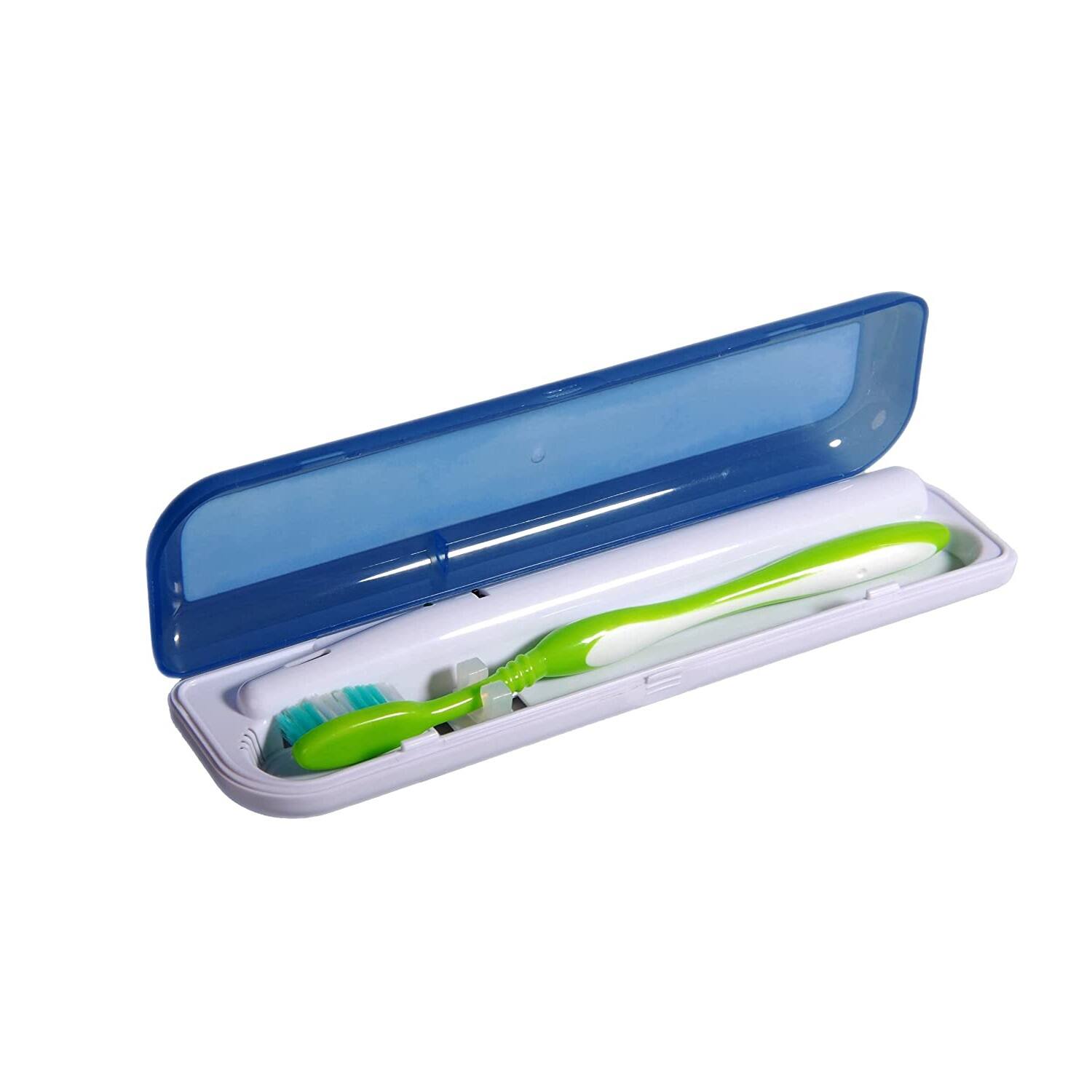 Angle. Pursonic - The Ultimate Hygiene Duo: Pursonic Ultrasonic Cleaner Pod & UV Toothbrush Sanitizer.
