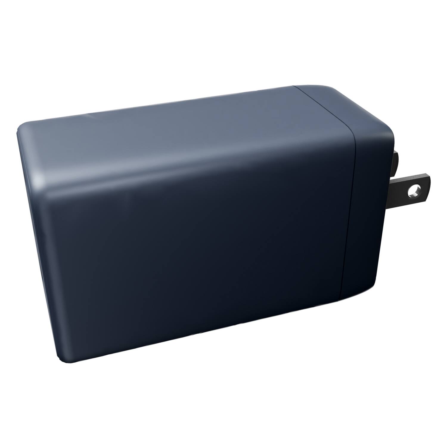 Alt View 2. Cellhelmet - 3-Port 65W USB-C and USB-A GaN Wall Charger - Gunmetal Gray.