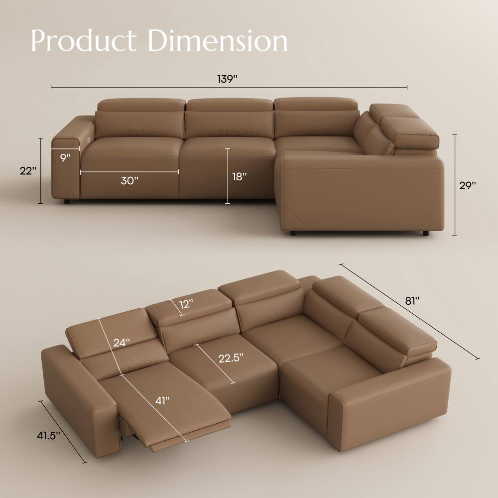 Product Dimension

139"
22"
9"
30"
18"
29"
12"
24"
22.5"
41"
41.5"
81"