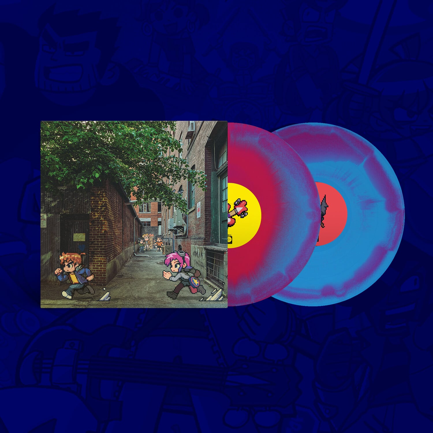 Anamanaguchi - Scott Pilgrim Ex (Original Soundtrack) - Pink/Blue   - VINYL LP price history on PriceWatchPro