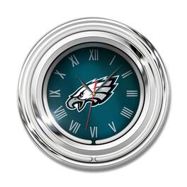 Imperial - Philadelphia Eagles 15" Team Color Neon Clock - Green