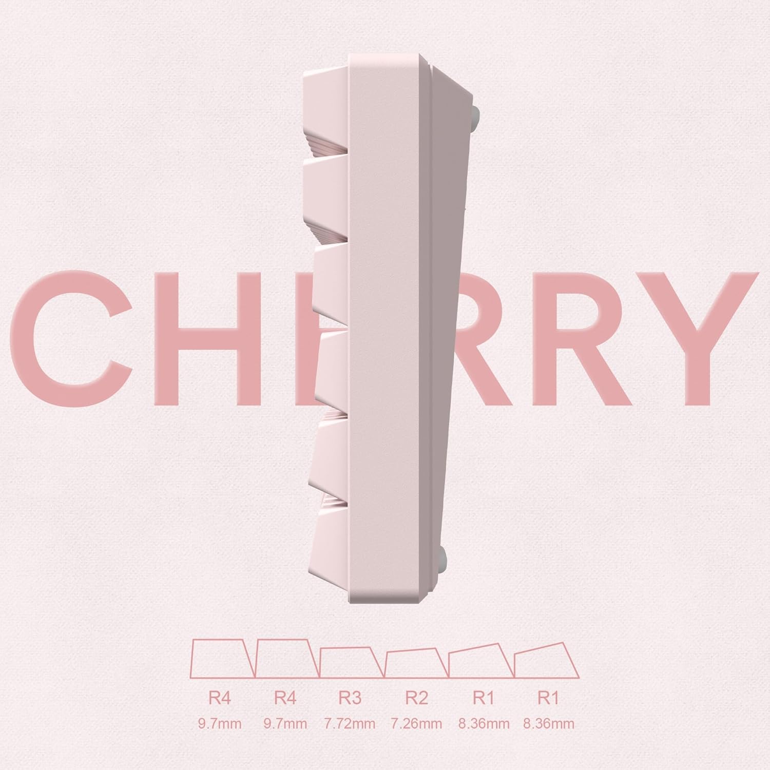 CHERRY  
R4 R4 R3 R2 R1 R1  
9.7mm 9.7mm 7.72mm 7.26mm 8.36mm 8.36mm