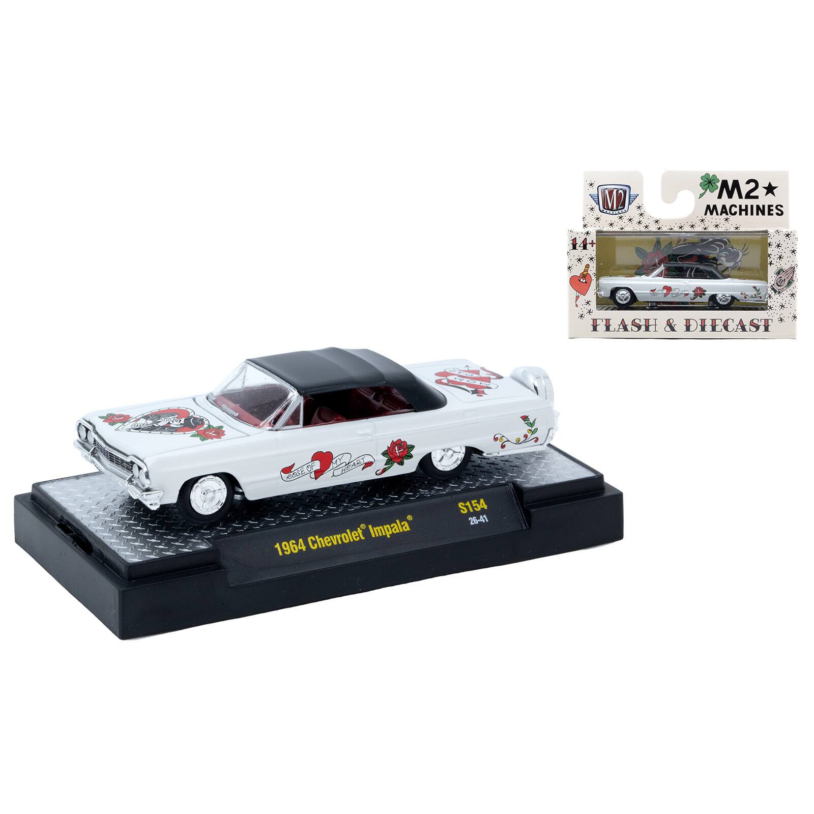 M2 MACHINES FLASH & DIECAST  
1964 Chevrolet Impala  
S154  
25-41
