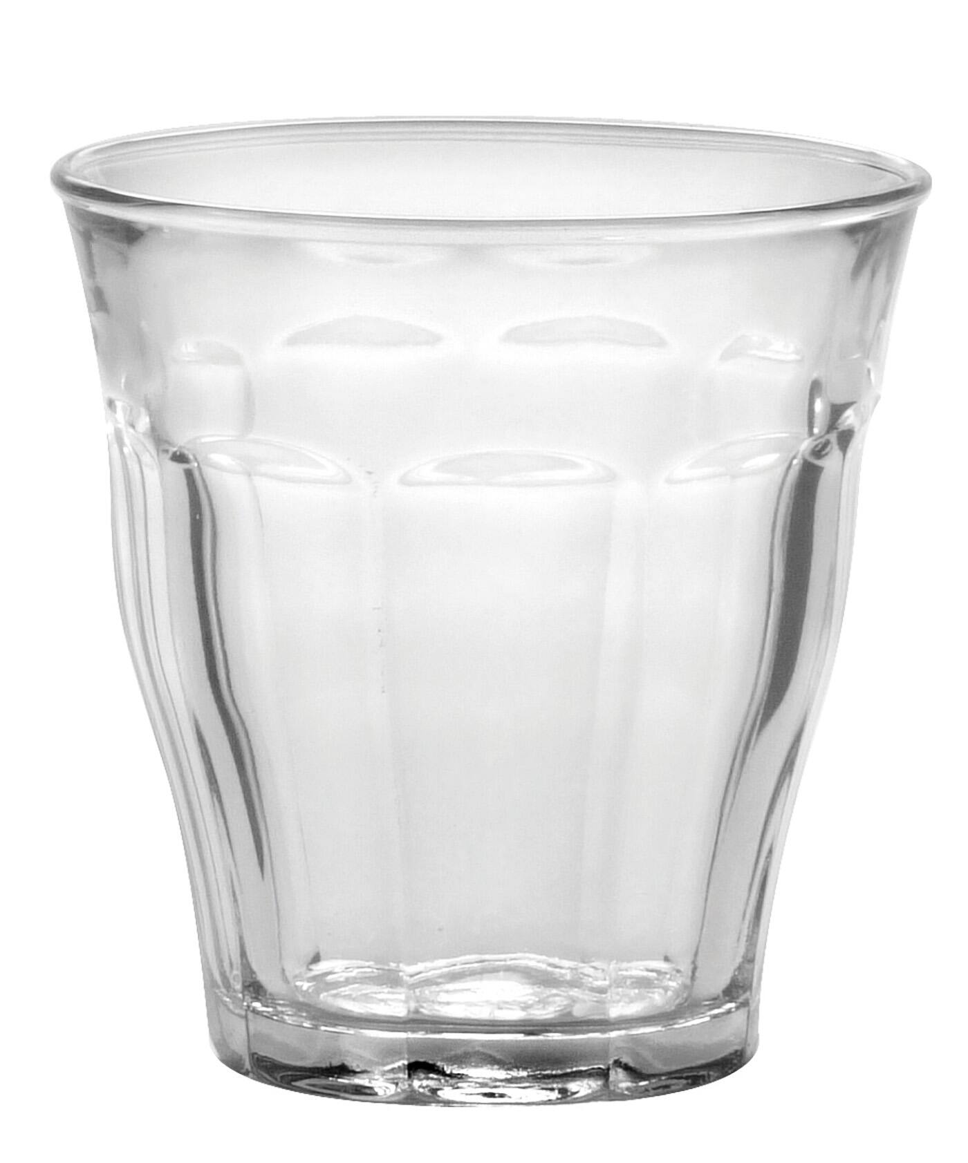Alt View 1. Duralex - Picardie Made In France Clear Glass Tumbler, Set of 6, 5.75 ounce - Clear.