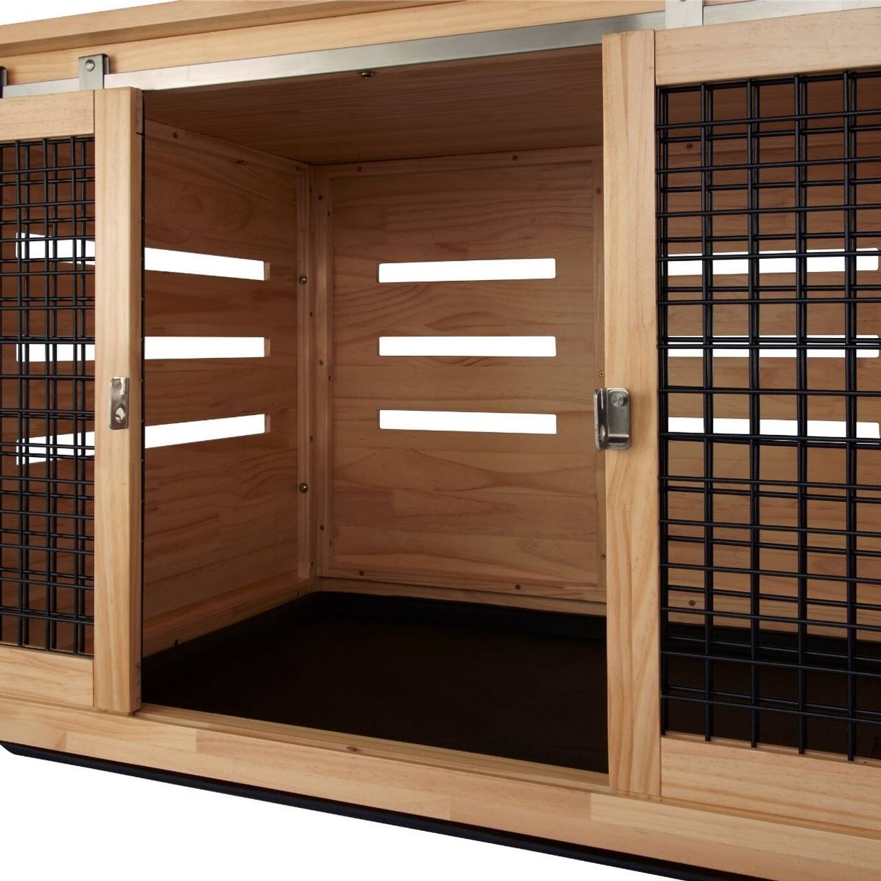 Alt View 18. TRINITY - 40" Natural Pet Crate Accent Table - Natural.