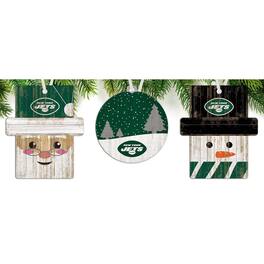 Fan Creations - 3-Pack Ornament Set - Multicolor