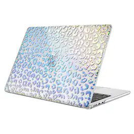 Kitcheniva - Snap On Hard Shell Case For MacBook Air 13.6 Inch A3449 A3240 (2022-2026) Leopard - Multicolor