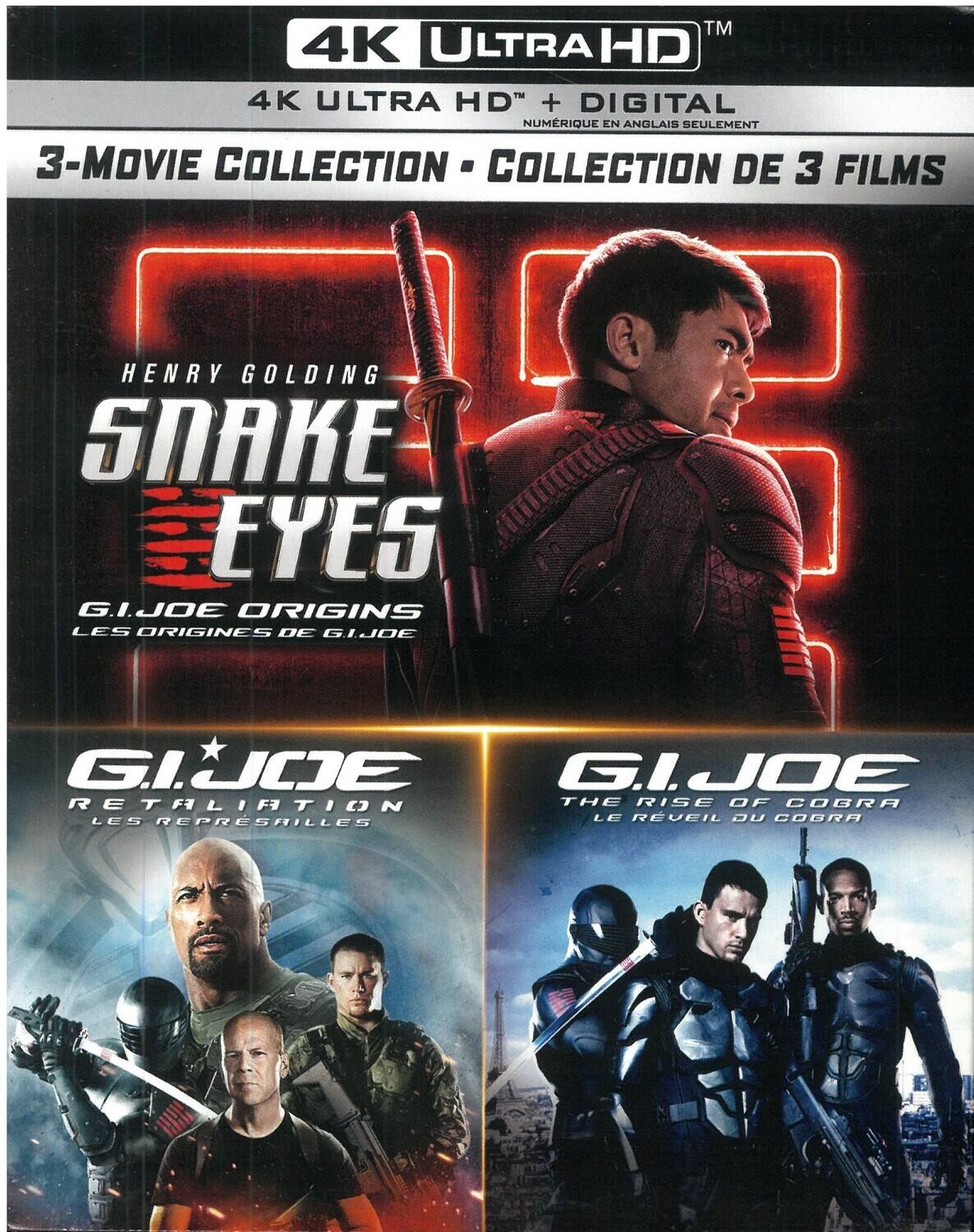 Alt View 1. G.I. Joe: 3-Movie Collection   - 4K Blu-Ray.