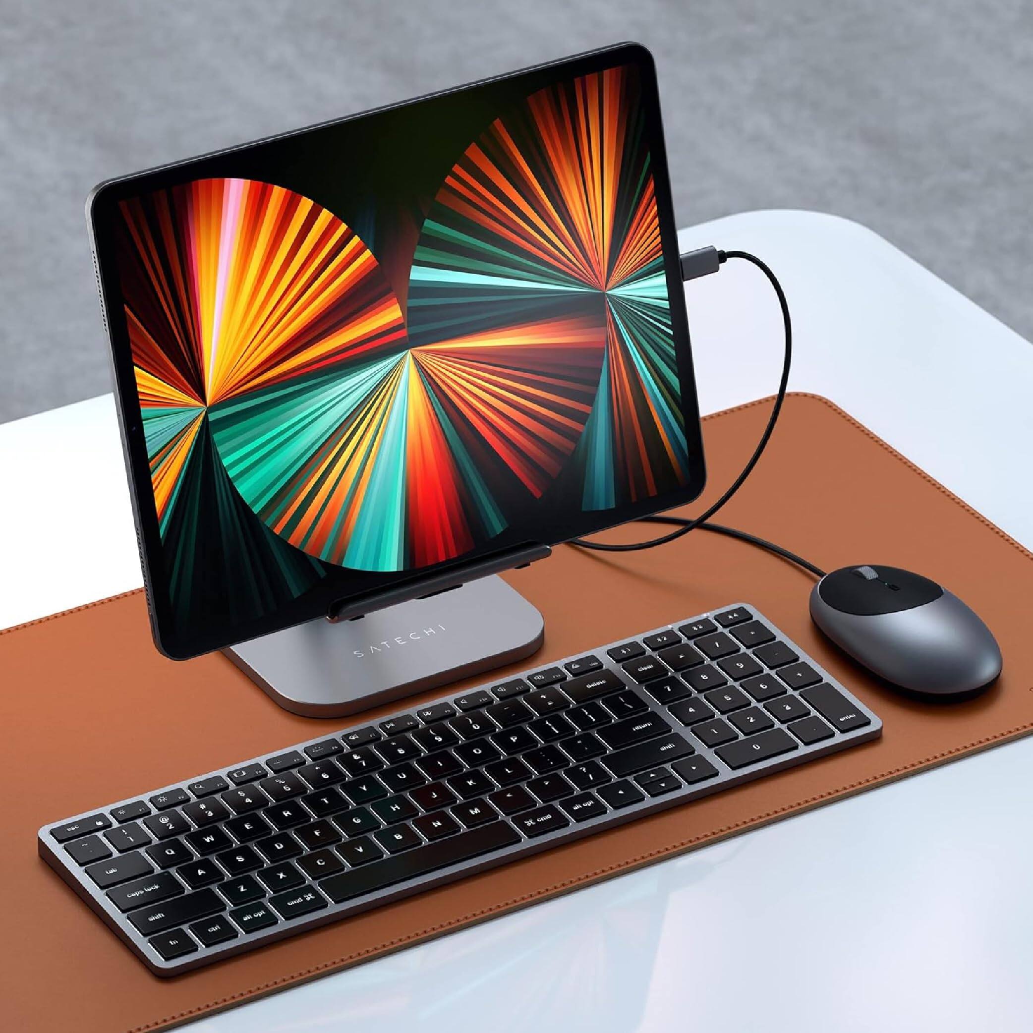 Satechi Aluminum C1 Wired USB C Optical Mouse for MacBook Air/Pro