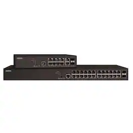 Adtran - NetVanta 1560-08-65W 8 Port Managed Layer 3 PoE Switch - Black