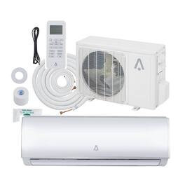 Acekool - 19 SEER2 9000 BTU Mini Split Air Conditioner for Rooms with Heating System - White