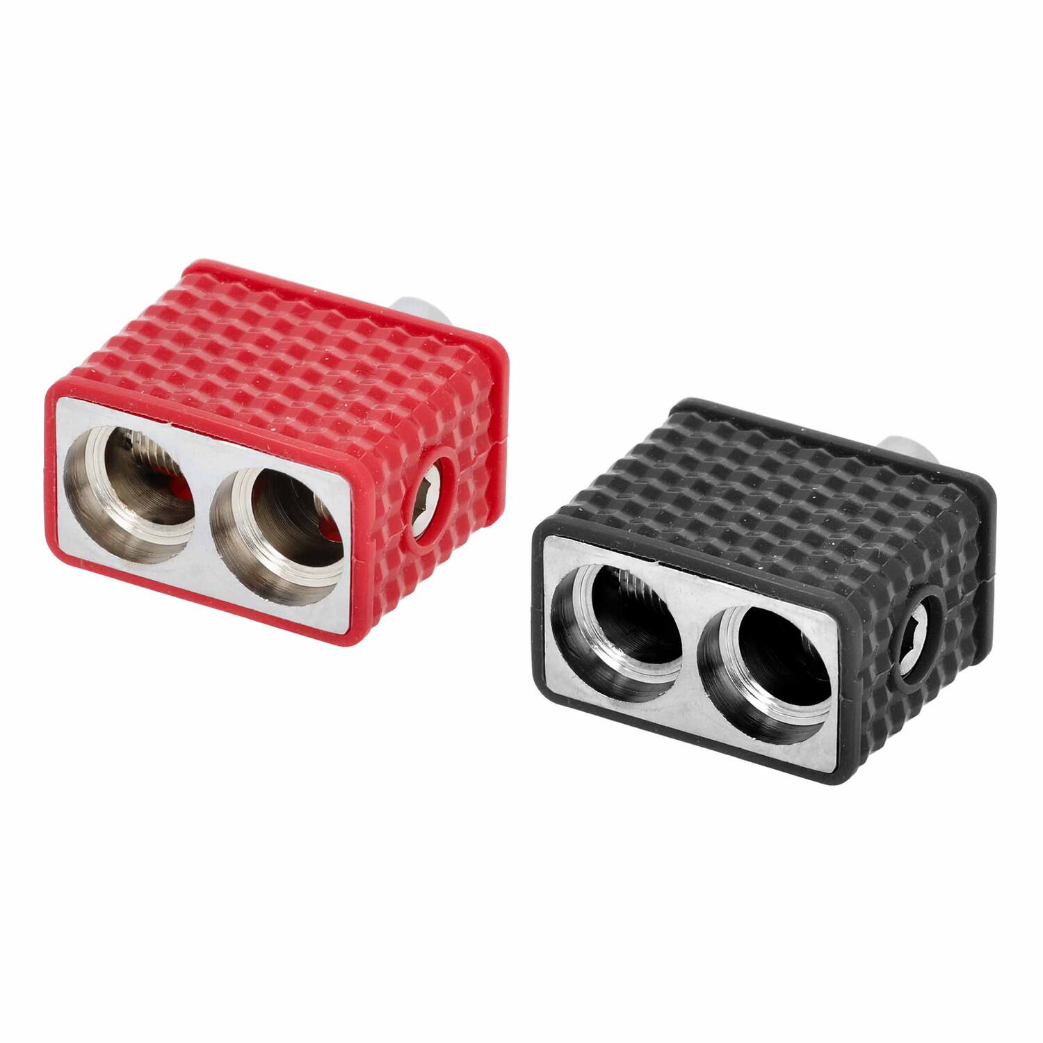 Alt View 5. Install Bay - IBWRD00 Dual 1/0 AWG to 1/0 AWG Input Wire Reducer, Pair - Black/Red.