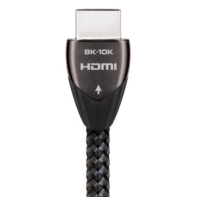 AudioQuest Carbon 48 2.5' 4K 8K 10K 48Gbps HDMI Cable Gray on AudioQuest Carbon 48 2.5' 4K 8K 10K 48Gbps HDMI Cable Gray on