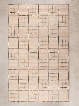 GAURI KOHLI - Gilbert Rug - Shades of brown and gray