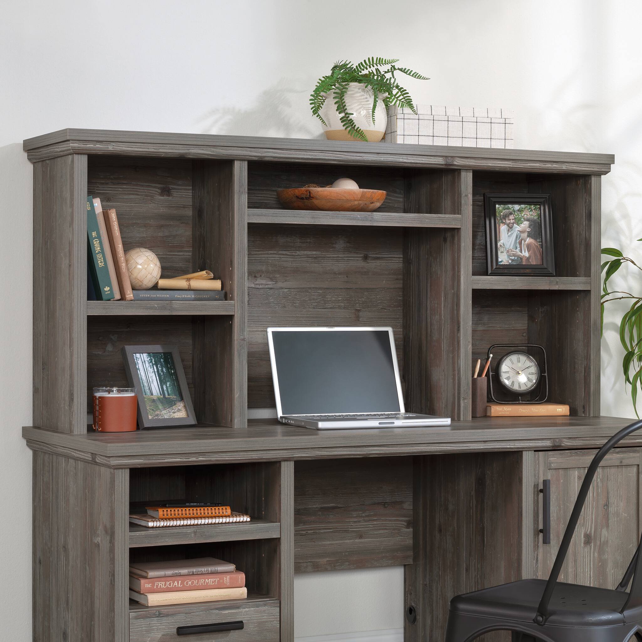 Sauder – Aspen Post Computer Hutch Pp – Pebble Pine® Sansujyuku sansujyuku.com