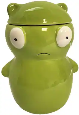 Toynk - Bob's Burgers Kuchi Kopi Deluxe Ceramic Cookie Jar - Green