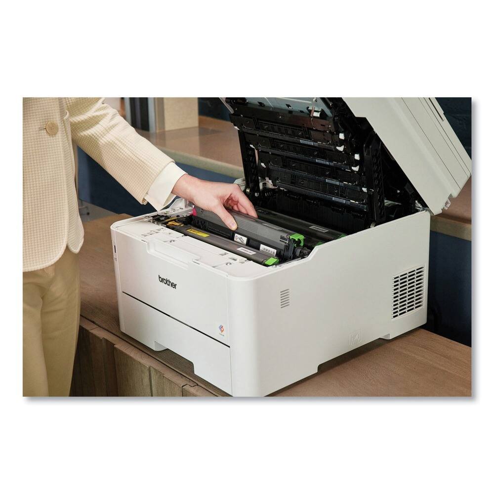 Left. Brother - TN229XL2PK 3,000 Page-Yield High-Yield Toner - Black - Black.