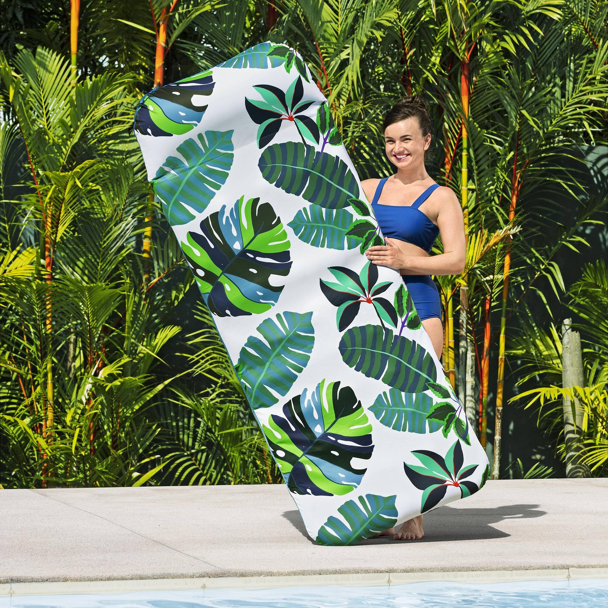Alt View 2. Bestway - H2OGO! Blissful Drifter: Fabric Floating Mat - 72' x 28.5".