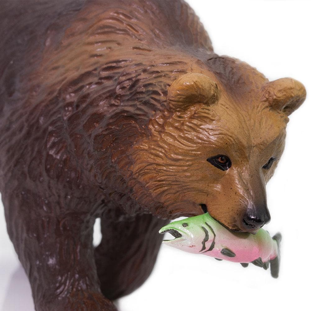 Back. Safari Ltd. - Grizzly Bear Toy Figurine.