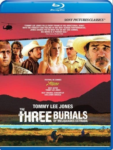Front. The Three Burials of Melquiades Estrada  - BluRay.