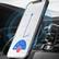 Alt View 13. Anker - Magnetic Car Mount for iPhone 13 & 12 - Black + White.
