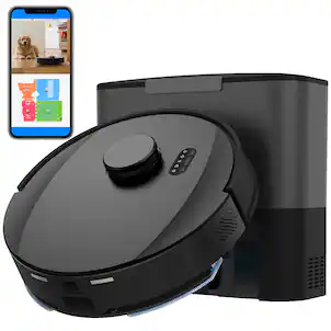 bObsweep - UltraVision Self-Empty Robot Vacuum & Mop, 180-Day Capacity, 8000 Pa Suction, Object-aware Tech - Carbon Steel