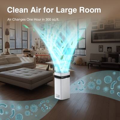Airdog X5 Air Purifier for Home Large Room with Washable