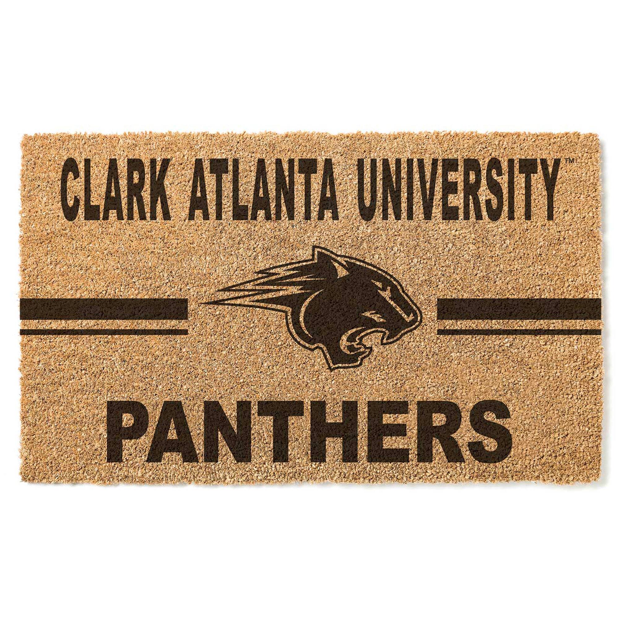 Clark Atlanta University Panthers 18" x 30" Team Logo Doormat