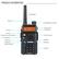 Alt View 7. Winado - Baofeng UV-5R Dual Band UHF/VHF Radio RF FM Ham 2 Way Radio Walkie Talkie - Black.