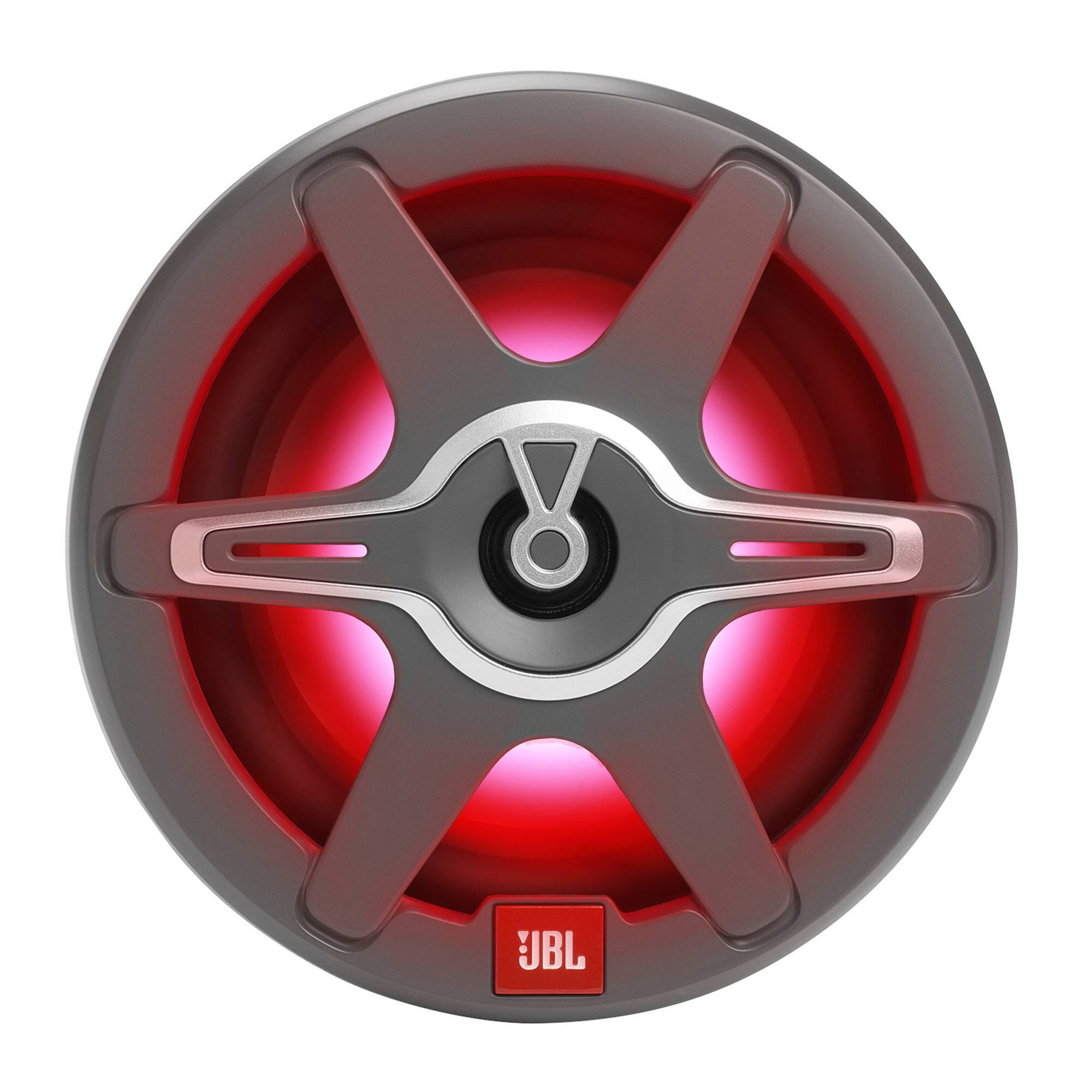 Alt View 5. JBL - JBL CLUB62 6-1/2" (160mm) two-way marine audio multi-element speaker  75W – white/Gray Grills included - Black.