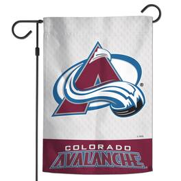 WinCraft - Colorado Avalanche 12" x 18" Applique Garden Flag - Multicolor