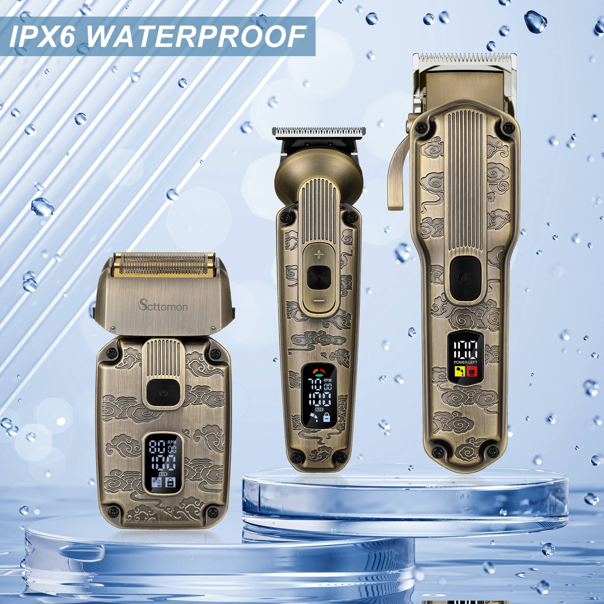 IPX6 WATERPROOF

Sottomon

POWERLIFT

RPM
618