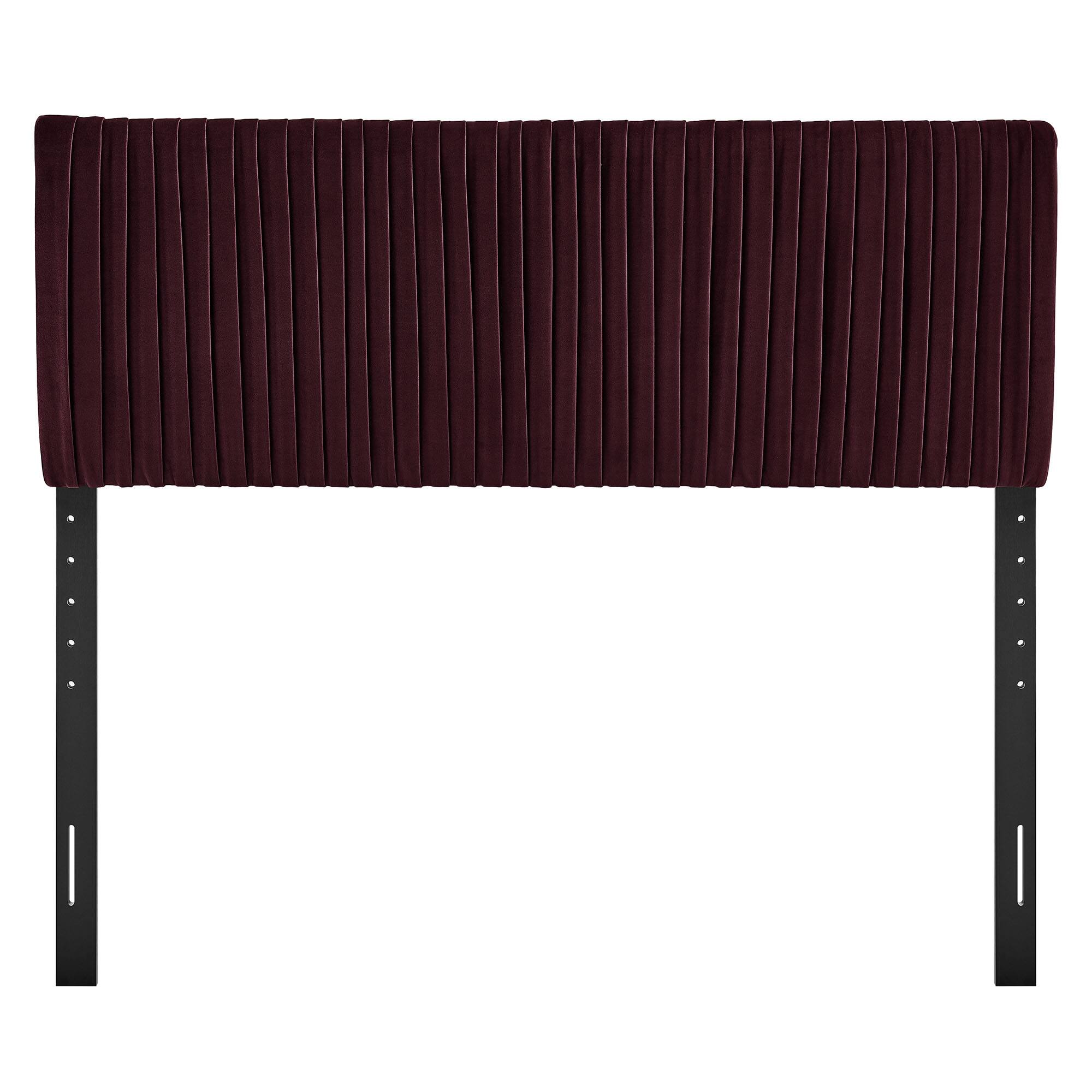 Alt View 2. Modway - Eloise Upholstered Headboard by Modway - Mulberry.