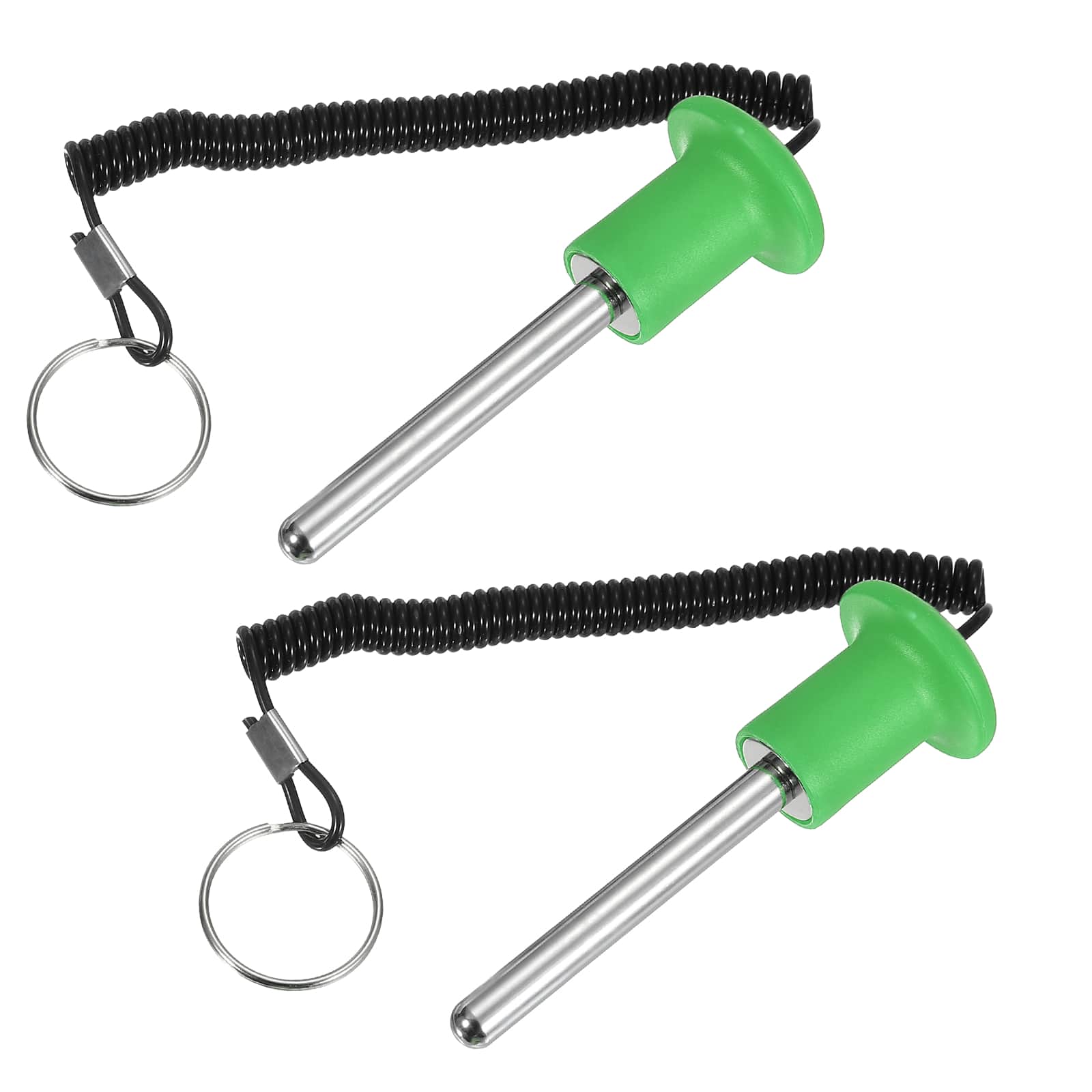 Unique Bargains - Gym Pin, Weight Stack Pin Strength Training Replacement with Pull Rope 0.4 x 3.1 Inch 2pcs for Home/Gym - Green price history on PriceWatchPro