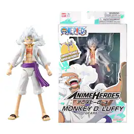 Banda - Anime Heroes - 6.5" Luffy Gear 5 Figure