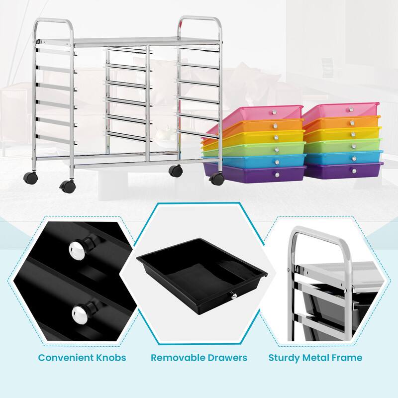 Convenient Knobs  
Removable Drawers  
Sturdy Metal Frame